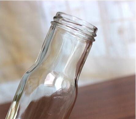 Round Shape 250ml Empty Milk Bottle, Juice Bottle, Beverage Bottle, Coffee Bottle