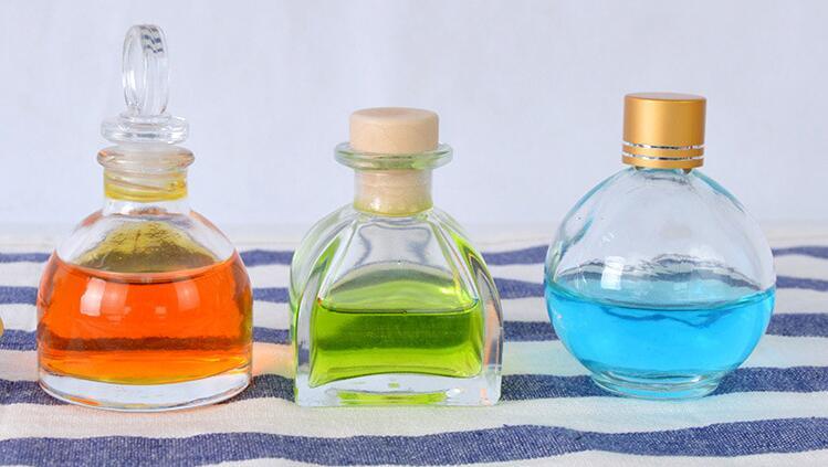 Empty Fragrance Glass Diffuser Bottle Ball Glass Diffuser Perfume