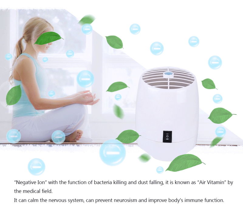China Manufacturer Mini Aromas Diffuser with Ion Ozone Air Purifier
