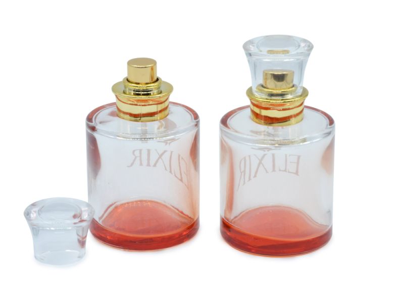 50ml Cosmetic Luxury Packaging, Glass Perfume Spray Bottle
