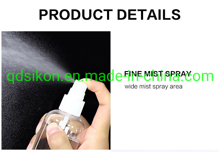 Clear Plastic Bottle for Lotion Cosmetic Bottle 100ml Spray Bottle