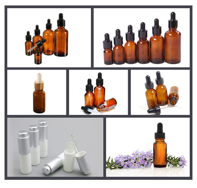 China Supplier Amber 100 Ml Glass Essential Oil Bottle with Dropper