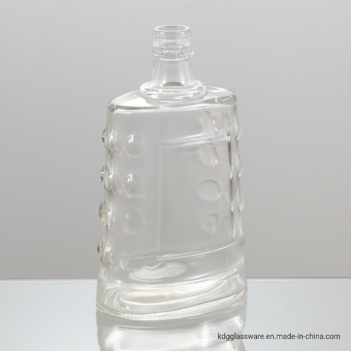 Empty 500ml Wine Bottle for Sale Flint Glass Liquor Bottle