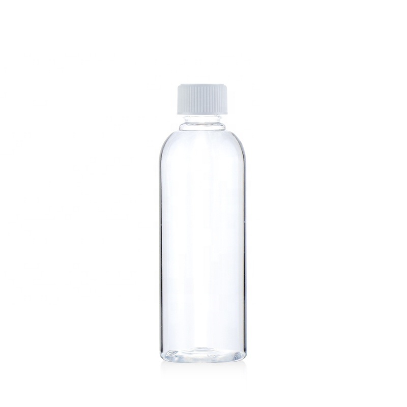 Clear Pet Plastic Squeeze Sauce Bottle with White Screw Cap150ml