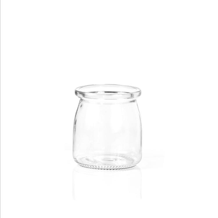 100ml Fancy Milk Glass Bottle Pudding Glass Bottle