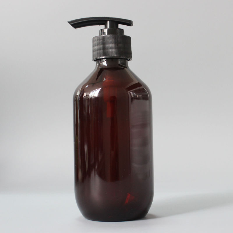 500 Ml Amber Pet Shampoo Bottle Cosmetic Lotion Pump Bottles