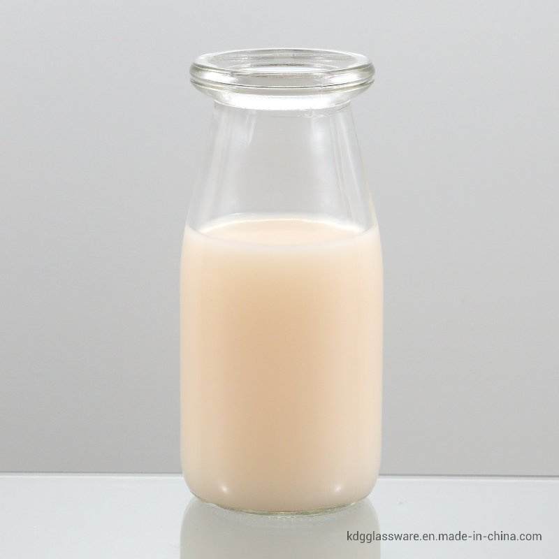 Factory Supply High Quality Glass Bottle 200ml for Milk Package