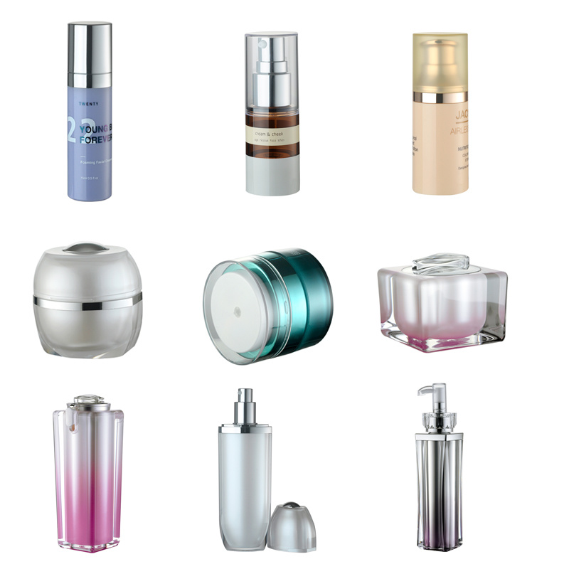 Airless Bottle as PMMA Empty Cosmetic Bottle 50ml Jl-Ab201