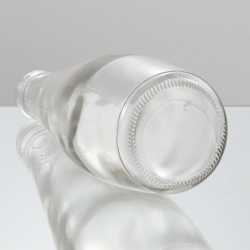 200ml Milk Glass Bottle Hot Sale Glass Bottle for Beverage Clear Bottle
