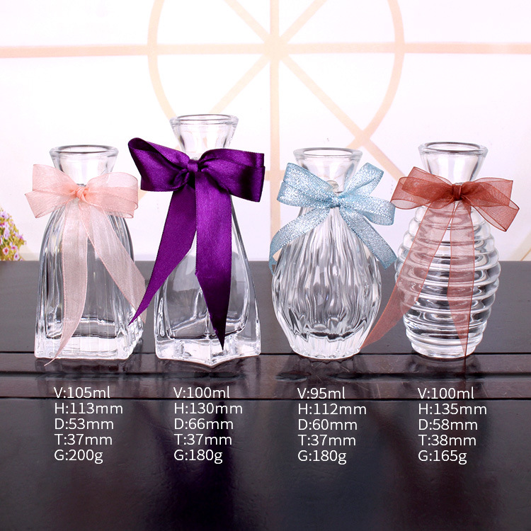 Fragrance Aroma Reed Diffuser Bottles Aromatherapy Oil Glass Bottle