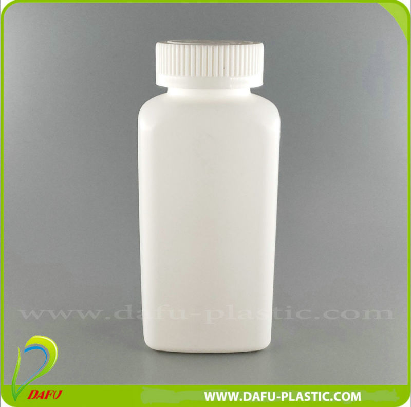 Bottle Packaging 250ml HDPE Plastic Pill Bottle with Cap