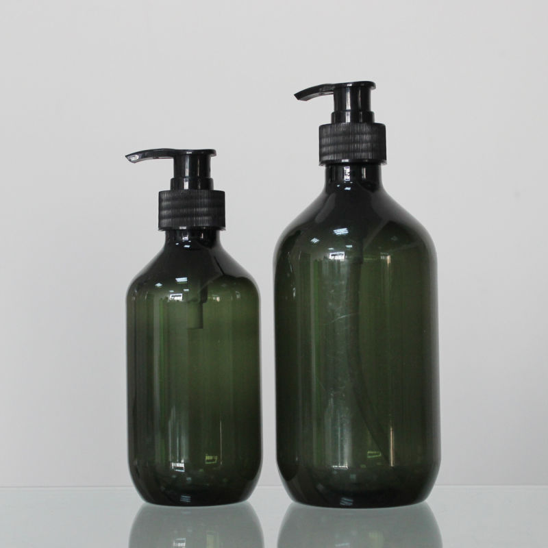 Shampoo Pump Bottle 500ml 400ml 300ml Plastic Shampoo Bottle Packaging Empty Bottle Shampoo