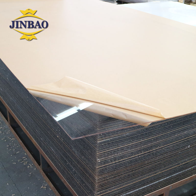 Jinbao 1220*2440mm Cast Clear Frosted PMMA Plastic Acrylic Sheet