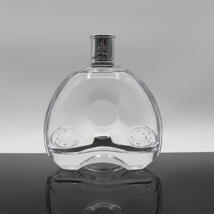 100ml-1000ml Transparent Flint Glass Alcohol Bottle