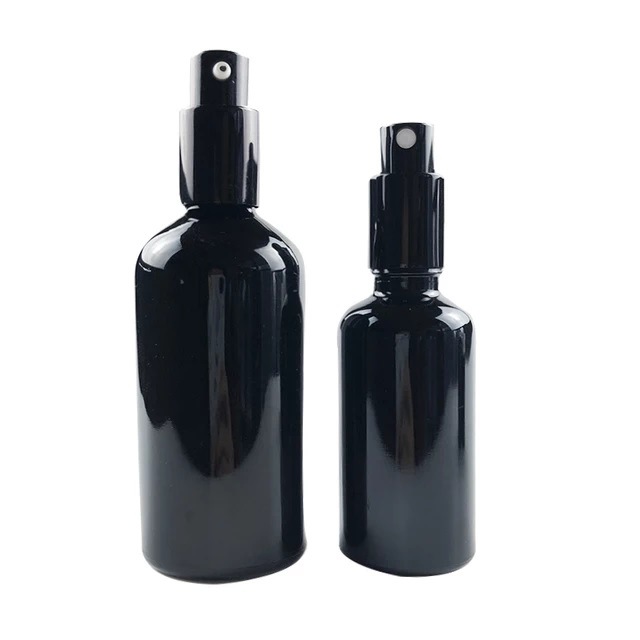 30ml 50ml 100ml Europe Bottle Violet Black Glass Dropper Bottle