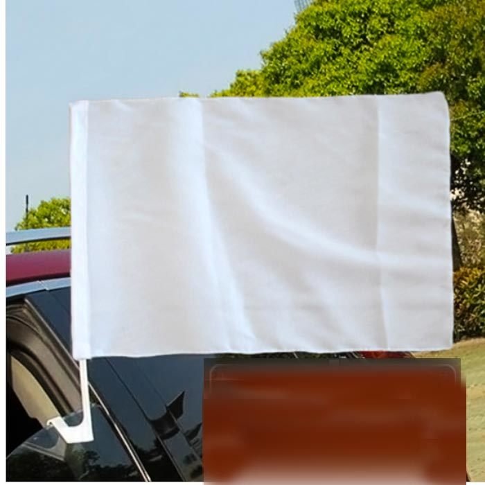 High Quality Hanging Sublimation Blank Car Window Flags