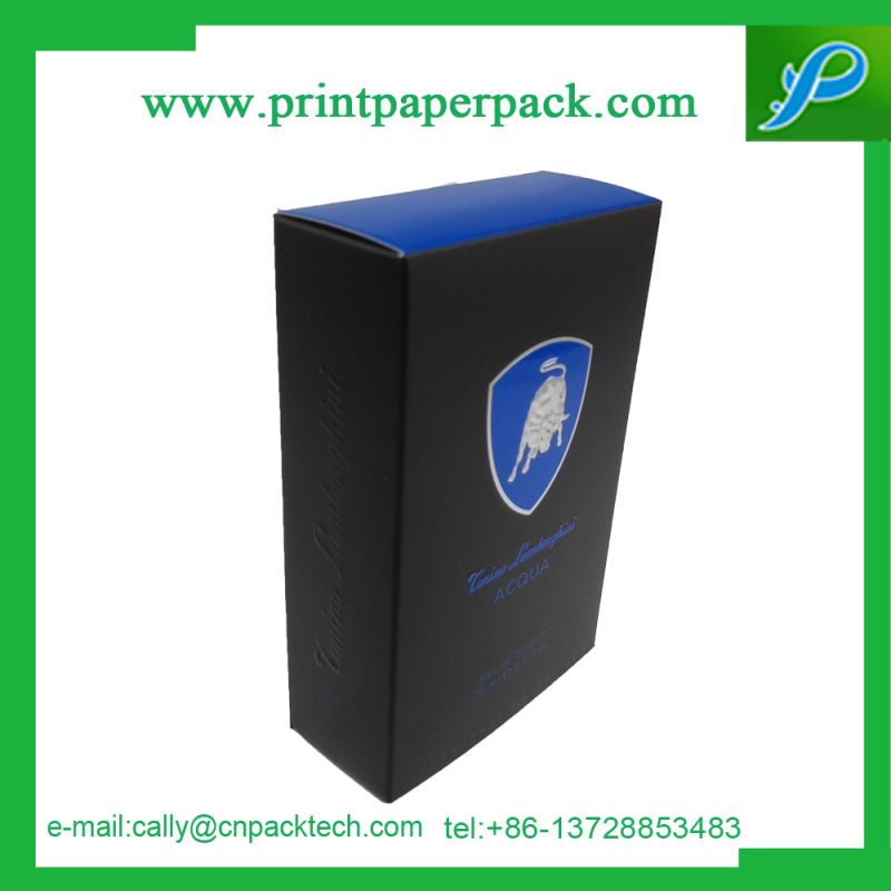 Famous Car Perfume Box High End Brand Card Box Blue and Black