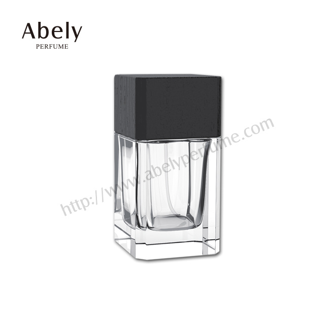 Hot Selling Perfume Bottle 100ml Square Glass Parfume Bottle