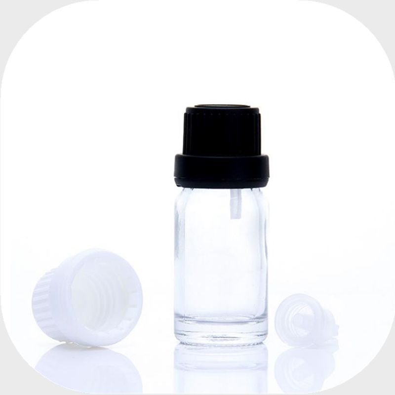 Essential Oil Bottle 10ml Clear Glass Dropper Bottle