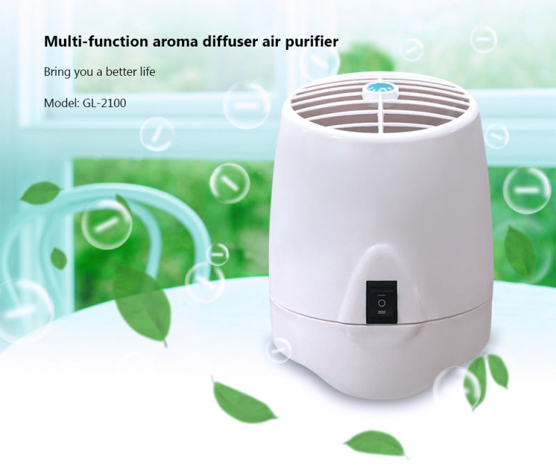 CE RoHS FCC Aroma Diffuser Air Purifier Anion Ozone Optional