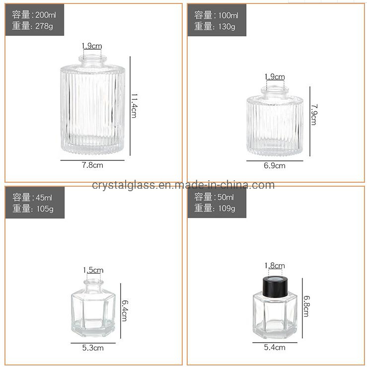 150ml 200ml Aromatherapy Glass Essential Oil Diffusers Bottles