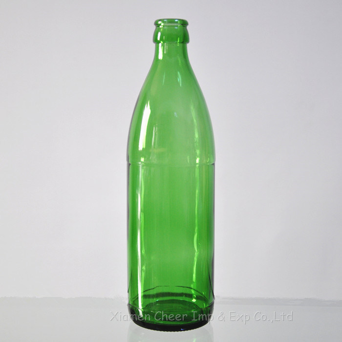 500ml Emerald Green Bottles Glass Beer Bottle