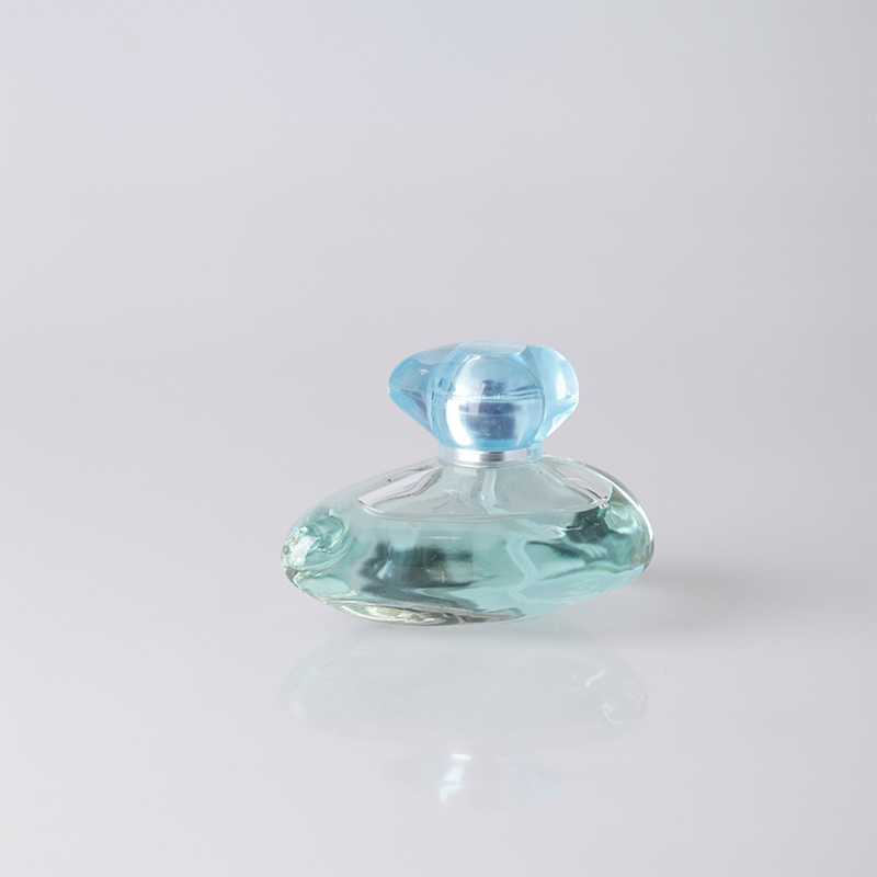 Popular Clear Luxury Perfume Glass Square Bottle of Perfume Bottle 50ml