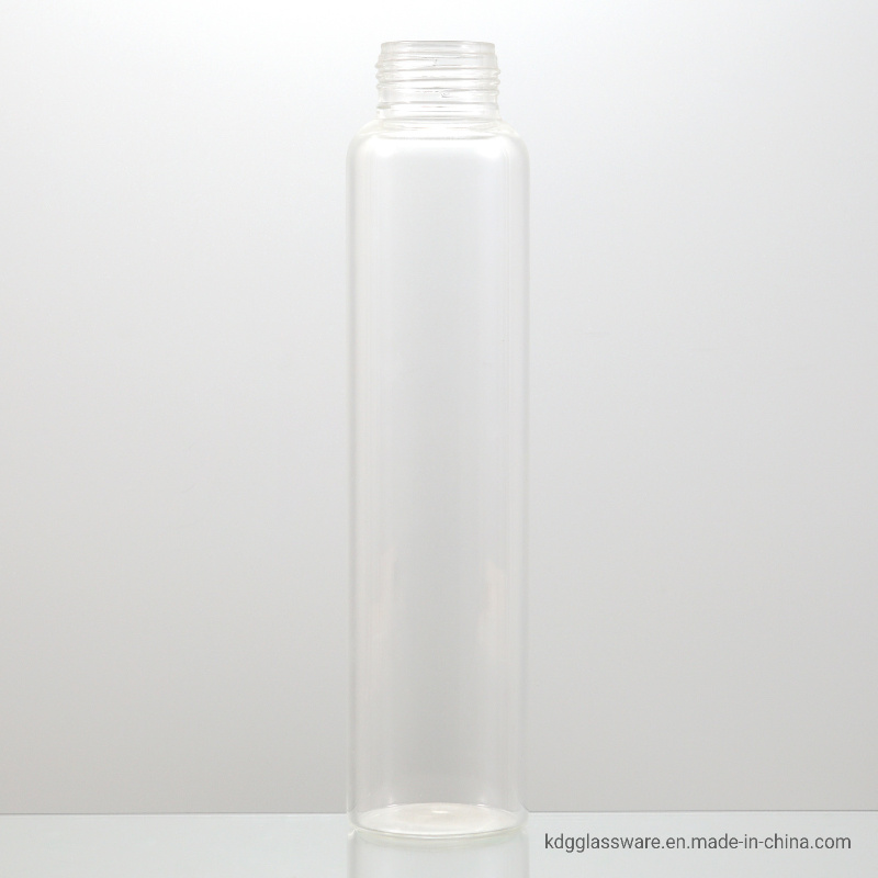 Wholesale Borosilicate Glass Bottle for Water Drinking Frosted Glass Bottle