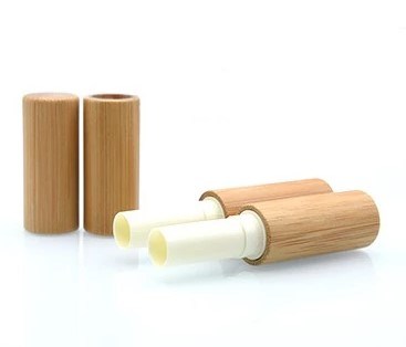 Cosmetic Packaging Empty Bamboo Empty Lipstick Tube 5g