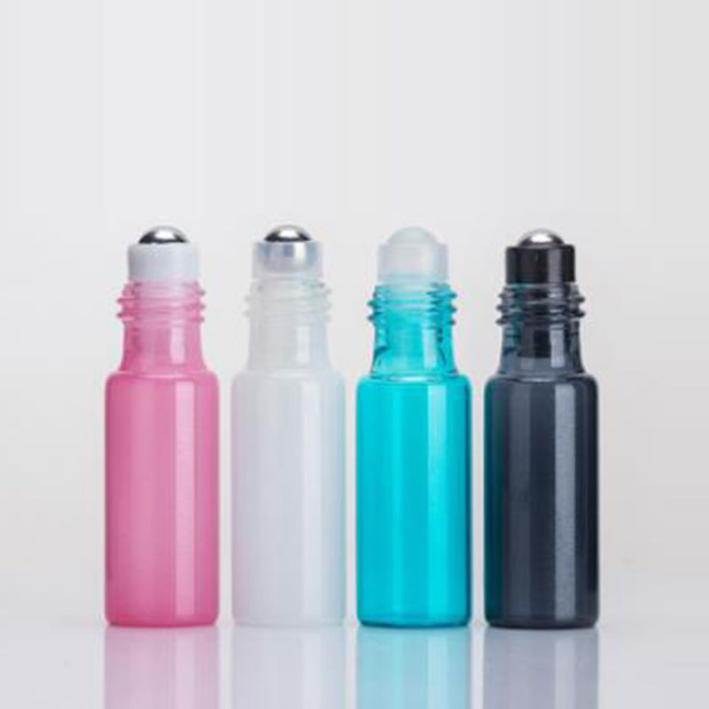 5ml 10ml Colorful Cosmetic Glass Roll-on Bottle Essential Oil Bottle