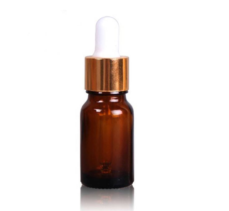10ml Amber Essential Oil Bottle with Dropper