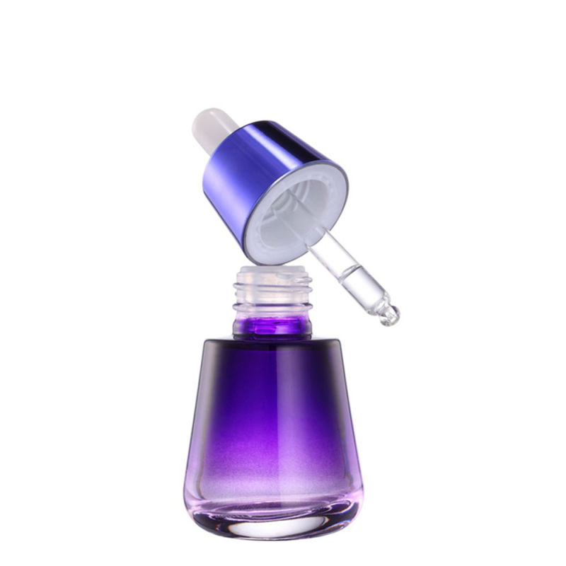Custom Colored Empty Dropper Glass Bottle