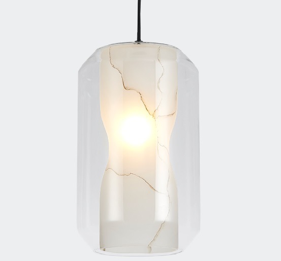Modern Restaurant Decorative Glass Pendant Hanging Lamp (KA8206-A)