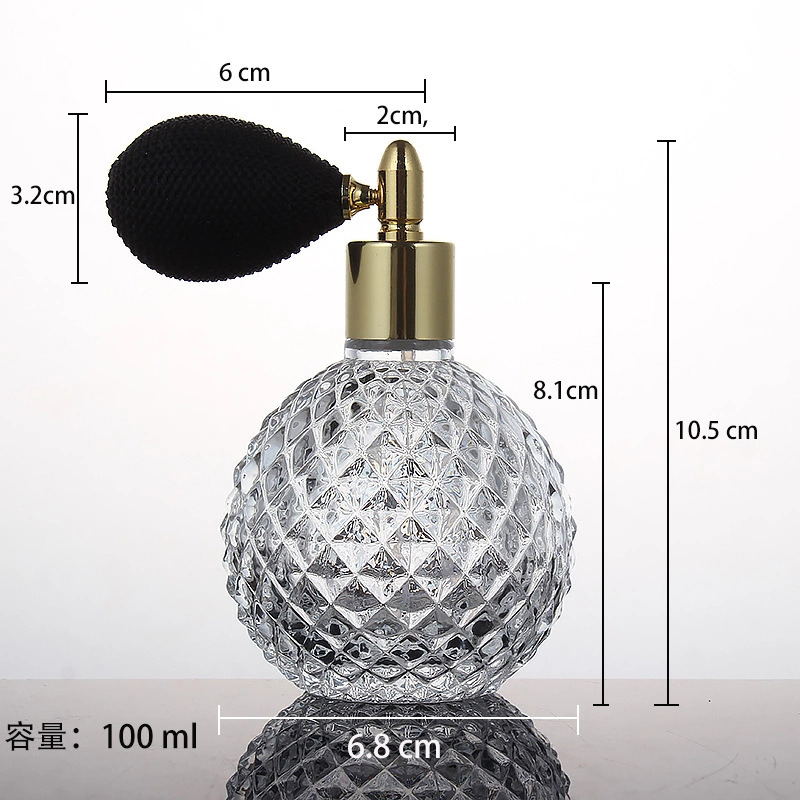 50 Ml 100ml Luxury Perfume Glass Spray Bottle