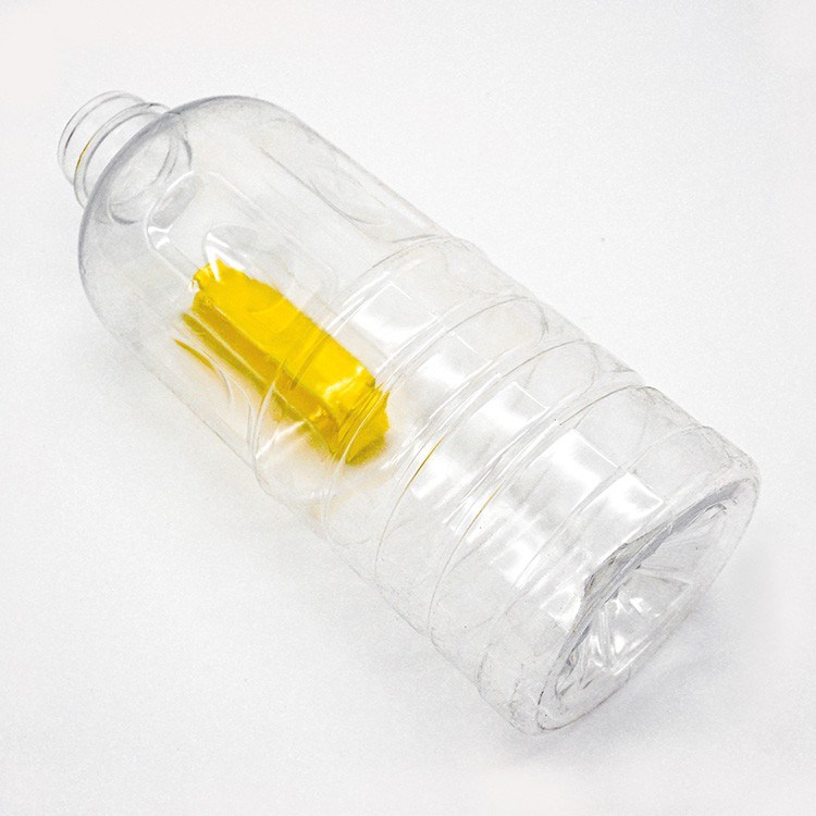 Round Transparent Olive Oil Bottle Cooking Oil Glass Empty Bottle