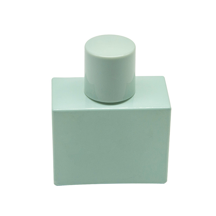 50ml White Luxury Square Perfume Bottle Wholesale with Color Printing