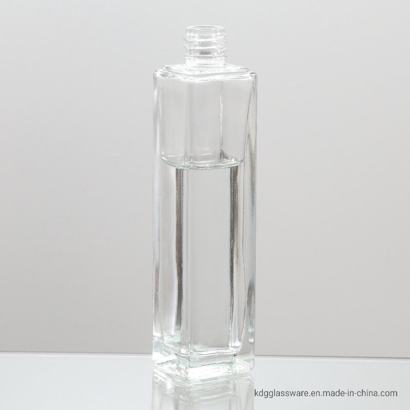 Glassware Factory Customize 50ml Luxury Crystal Glass Bottle for Perfume