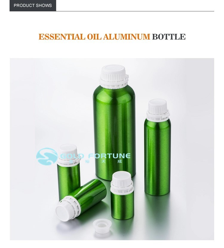 Empty Aluminum Essential Oil Bottle Massage Oil Bottle