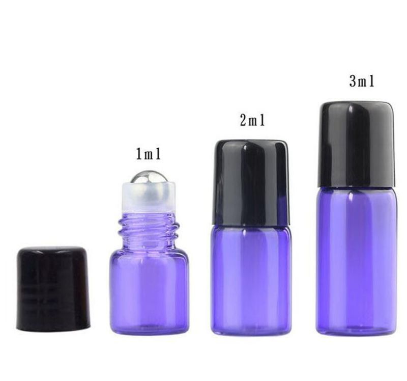 1ml 2ml 3ml Mini Glass Bottle Oil Bottle for Travel