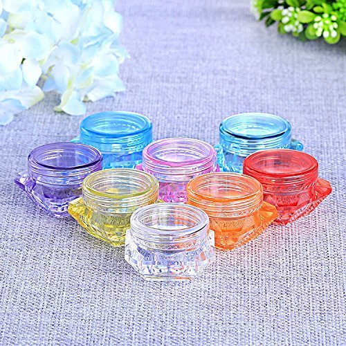 Acrylic Empty Cream Container Wholesale Empty Diamond Cream Jar Luxury Cosmetic Cream Jar