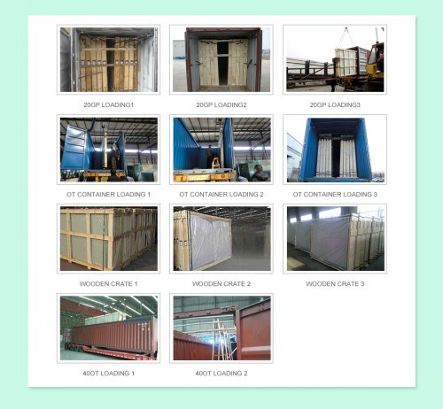 6.38-43.20mm Clear/Colored Laminated Glass Safety Glass Bulletproof Glass