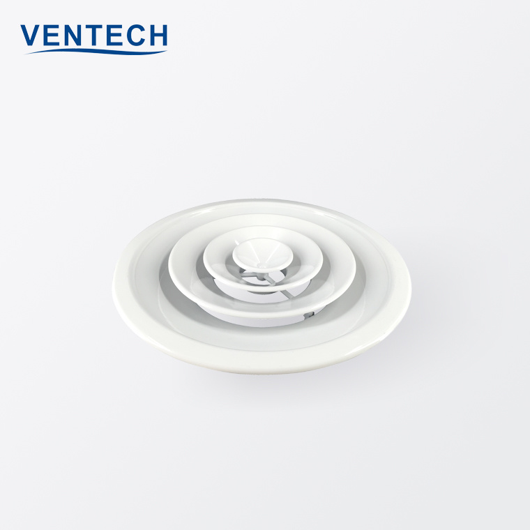 HVAC China Supplier Aluminum Round Ceiling Diffusers for Ventilation