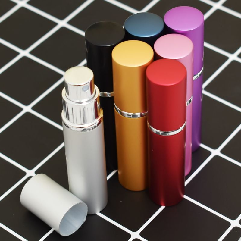 5ml Mini Refillable Aluminum Portable Refillable Perfume Bottle