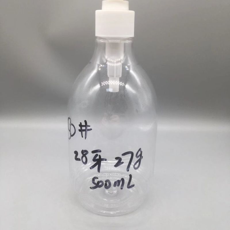 500ml Bottle with Lotion Pump Foam Pump Bottle
