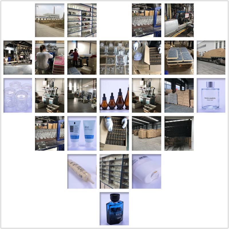 Manufacturer Polishing Glass Perfume Empty Bottle/Jar Refillable Perfume Bottle