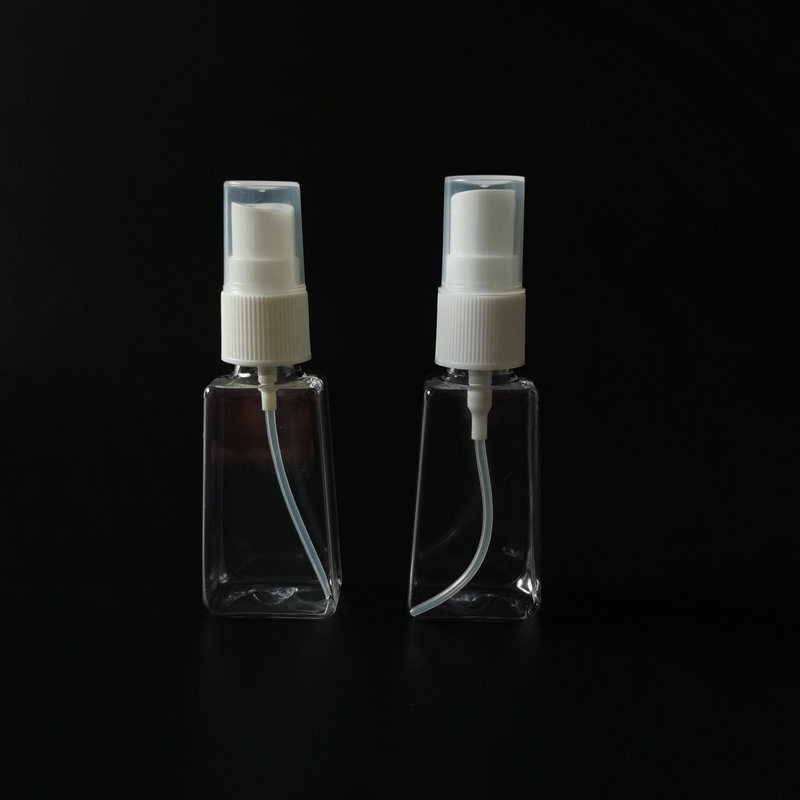 30ml 50ml 60ml Cosmetic Small Fine Mist Spray Bottle, Mini Plastic PETG Spray Bottle