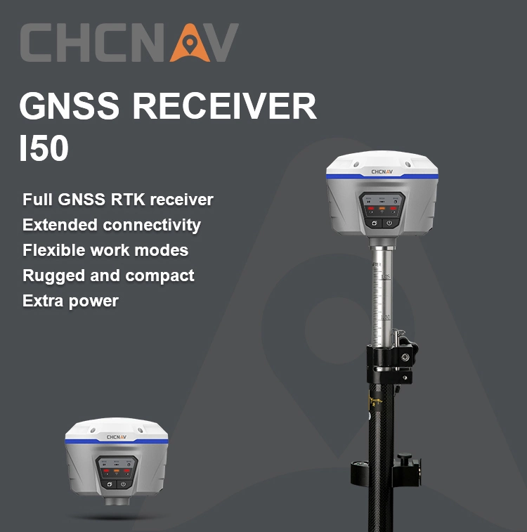 Chc I50 GPS Gnss Rtk Surveying Total Station Prism Equipment