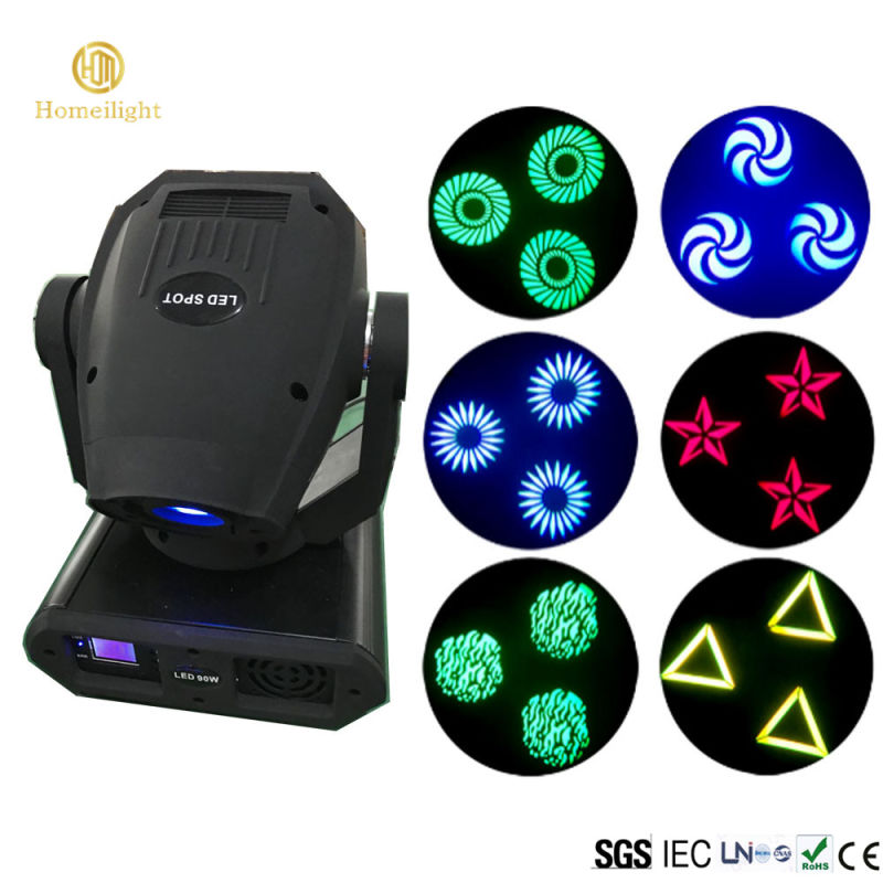 Hot Sale Built-in Prism Sound Active 120W Moving Head Wedding Disco Party Light