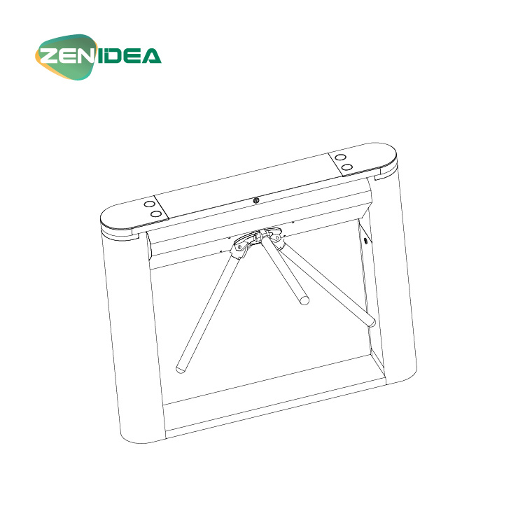 Vertical Half Height Tripod Turnstile Price Tripod Turnstile Price Card Reader Turnstile