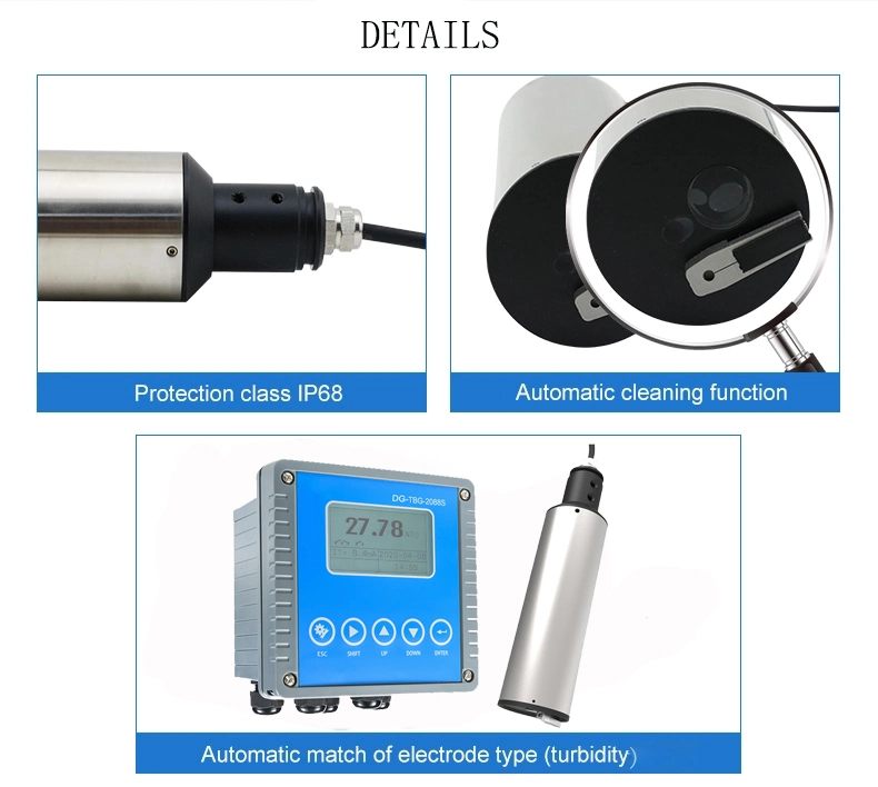 Water Quality Tester for Industrial Sewage Water Test Turbidity and Total Suspended Solids Test Meter